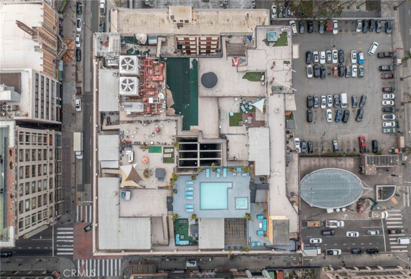 Aerial view of SB Grand Building